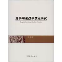 音像刑事司法改革试点研究刘辉