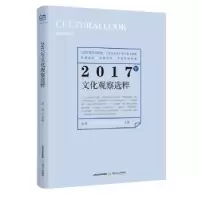 音像2017年文化观察选粹金浪主编