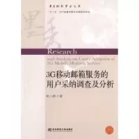 音像3G移动邮箱服务的用户采纳调查及分析岳小婷著
