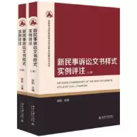 音像新民事诉讼文书样式实例评注杨凯主编