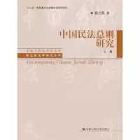 音像中国民法总则研究杨立新著