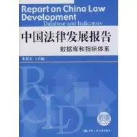 音像中国法律发展报告:数据库和指标体系朱景文