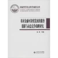 音像农村金融可持续发展的服务创新与动态竞争战略研究温涛