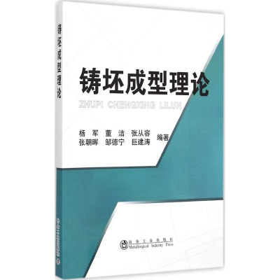 音像铸坯成型理论杨军 等 编著