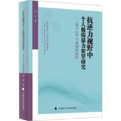 音像抗逆力视野中个人暴力犯罪研究:基于2个案例的分析王飞著