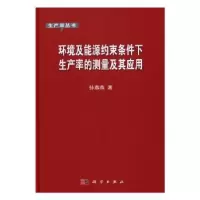 音像环境及能源约束条件下生产率的测量及其应用孙燕燕著