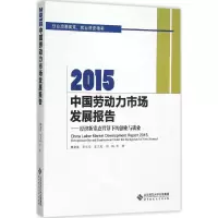 音像2015中国劳动力市场发展报告赖德胜,李长安,孟大虎 等 著
