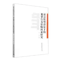 音像社会转型背景下的犯罪行为影响因素研究屈佳著