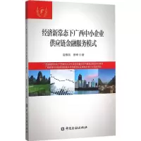 音像经济新常态下广西中小企业供应链金融服务模式夏泰凤,蔡幸 著