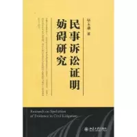 音像民事诉讼明妨碍研究玉谦著