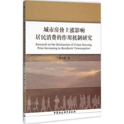 音像城市房价上涨影响居民消费的作用机制研究徐小鹰 著