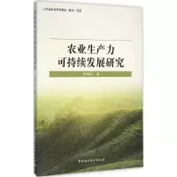 音像农业生产力可持续发展研究朱秀英 著