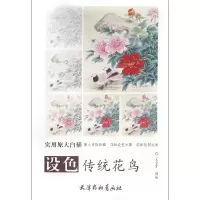 音像设色传统花鸟(实用原大白描)编者:王金才