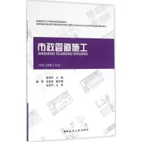 音像市政管道施工鲁雪利 主编