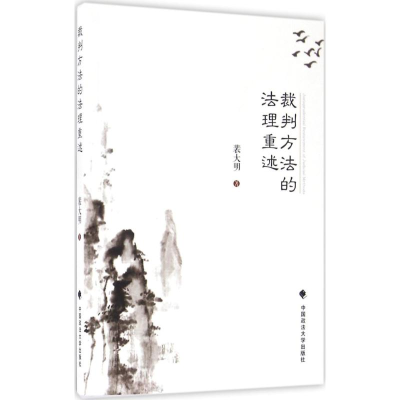 音像裁判方法的法理重述裴大明 著