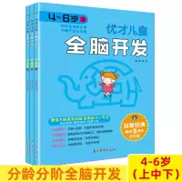 音像优才儿童全脑开发.4~6岁(全3册)清英