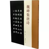 音像魏碑集唐诗作者