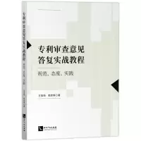 音像专利审查意见答复实战教程:规范、态度、实践王宝筠,那彦琳