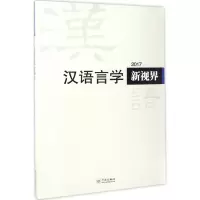 音像汉语言学新视界.2017《汉语言学新视界》编委会 编