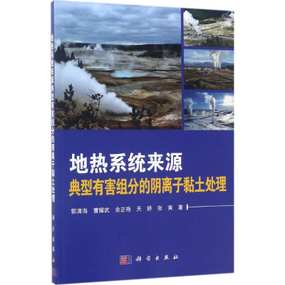 音像地热系统来源典型有害组分的阴离子粘土处理郭清海 等 著