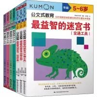 音像公文式教育 全脑开发+益智迷宫5-6岁(全7册)(日)大井恒晴