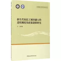 音像新生代农民工城市融入的进程测度及政策创新研究许光 著