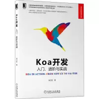音像Koa开发 入门、进阶与实战刘江虹