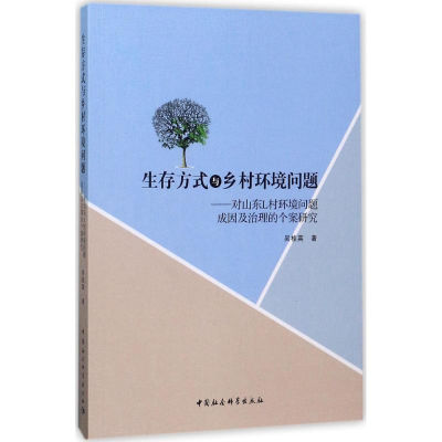 音像生存方式与乡村环境问题吴桂英 著