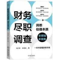 音像财务尽职调查:洞悉估值本质马兴伟 佘高枕