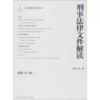 音像刑事法律文件解读南英 主编