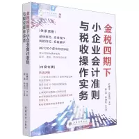 音像金税四期下小企业会计准则与税收操作实务杜春法
