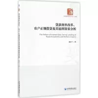 音像贷款利率改革、农户正规借贷及其福利效果分析易小兰 著