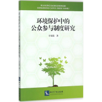 音像环境保护中的公众参与制度研究卓光俊 著