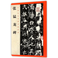 音像张猛龙碑/中国历代名碑名帖精选编者:江西美术出版社