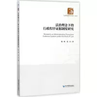 音像法治理念下的行政程序据制度研究陈峰,张杰 著