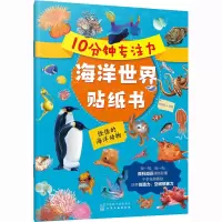 音像10分钟专注力海洋世界贴纸书 怪怪的海洋动物孙雪松 编