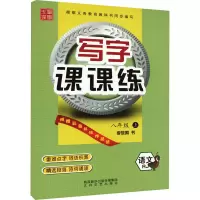 音像写字课课练 8年级 上 RJ李放鸣