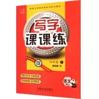 音像写字课课练 4年级 上 RJ李放鸣