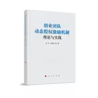 音像创业团队动态股权激励机制:理论与实践陈冲 著