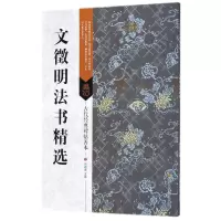 音像文徵明法书精选刘逊芝 主编