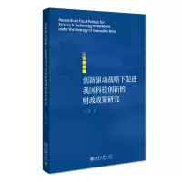 音像创新驱动战略下促进我国科技创新的财政政策研究李天建著