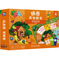 音像瑞莉兔益智桌游 拼音森林探宝北京一盒有戏科技有限公司