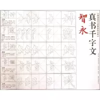 音像荣宝斋书法临摹系列丛帖 智永 真书千字文李明哲