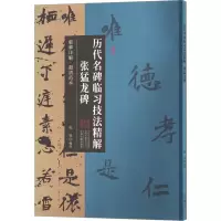 音像历代名碑临习技法精解 张猛龙碑张岩 编