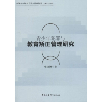 音像青少年犯罪与教育矫正管理研究张济洲