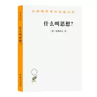 音像什么叫思想?/汉译世界学术名著丛书(德)海德格尔