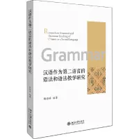 音像汉语作为第二语言的语法和语法教学研究杨德峰
