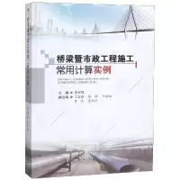 音像桥梁暨市政工程施工常用计算实例董祥图,主编