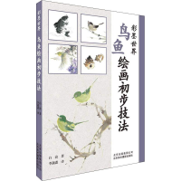 音像鸟鱼绘画初步技法白浪