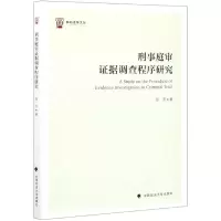音像刑事庭审据调查程序研究/衡石法学文丛张杰